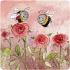 Alex Clark Coaster - Bee & Roses