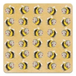 Alex Clark Coaster - Bees