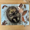 Alex Clark Glass Worktop Saver - Hedgehog