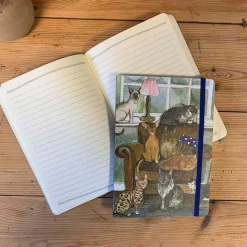 Alex Clark Large Chunky Notebook - Cat House