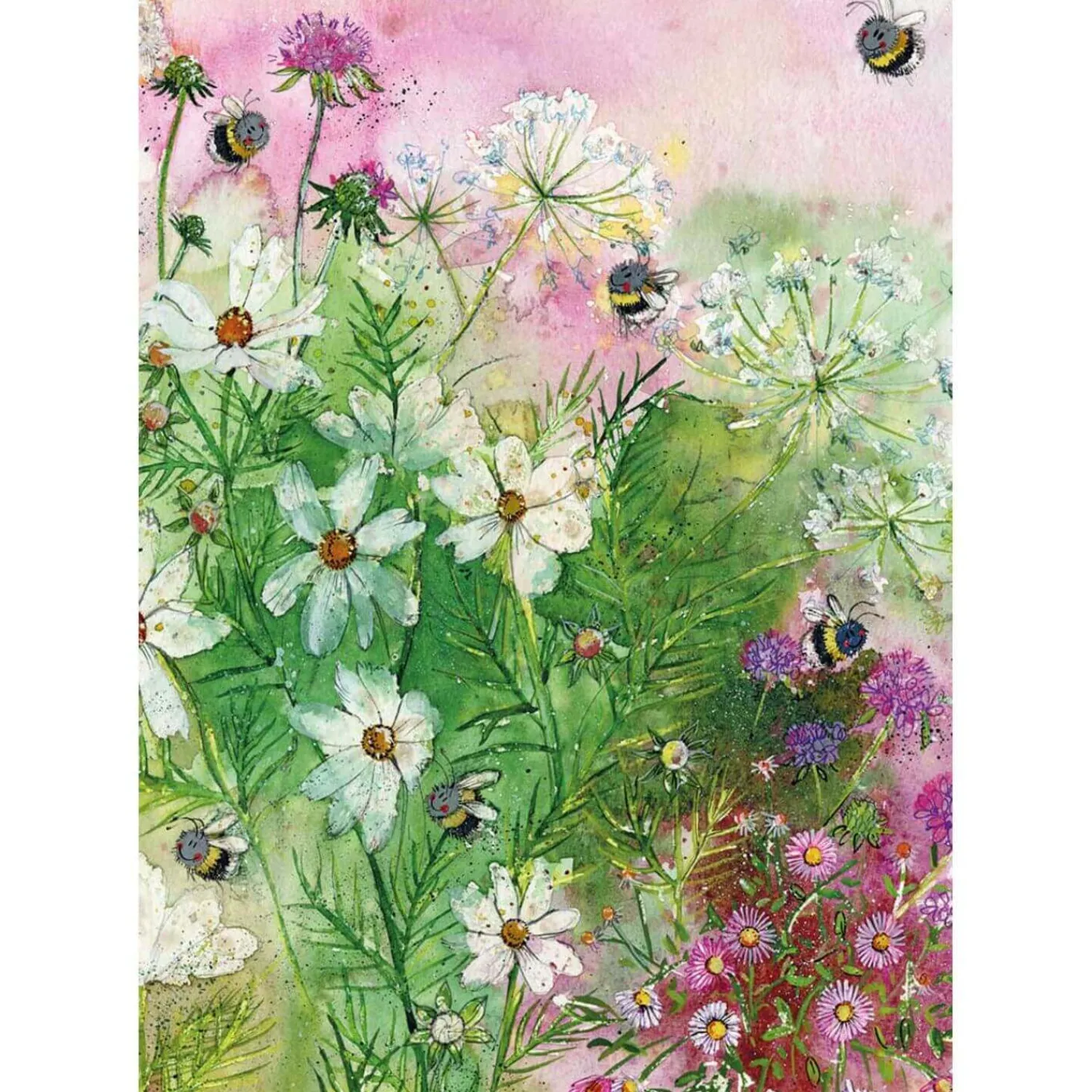 Alex Clark Large Chunky Notebook - Summer Bees