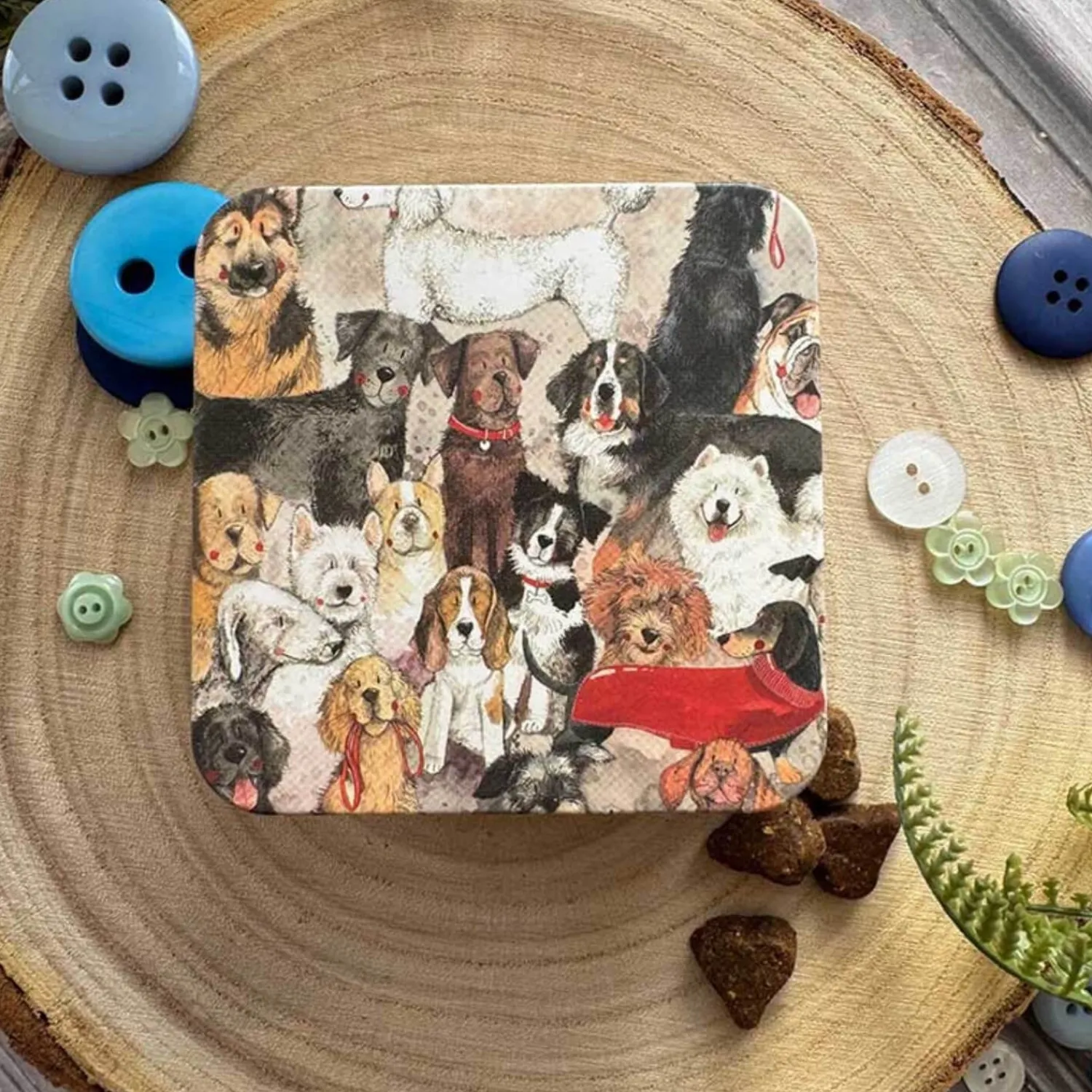 Alex Clark Small Square Tin - Best Of Breed