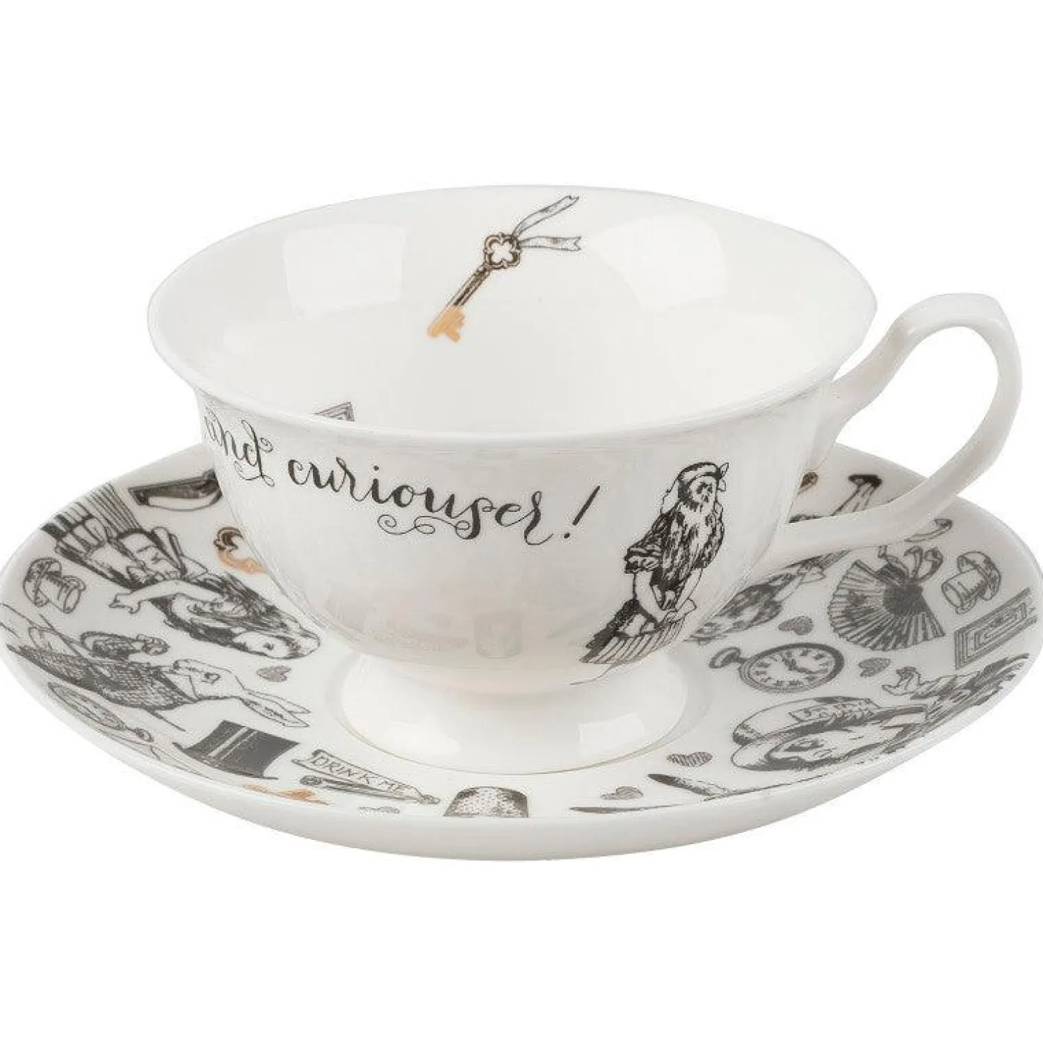 Alice in Wonderland Cup & Saucer Set