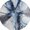 Anton Studio Designs Abstract Glass Round Bowl - 40cm