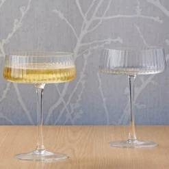 Anton Studio Designs 2-Piece Champagne Saucer Set - Empire