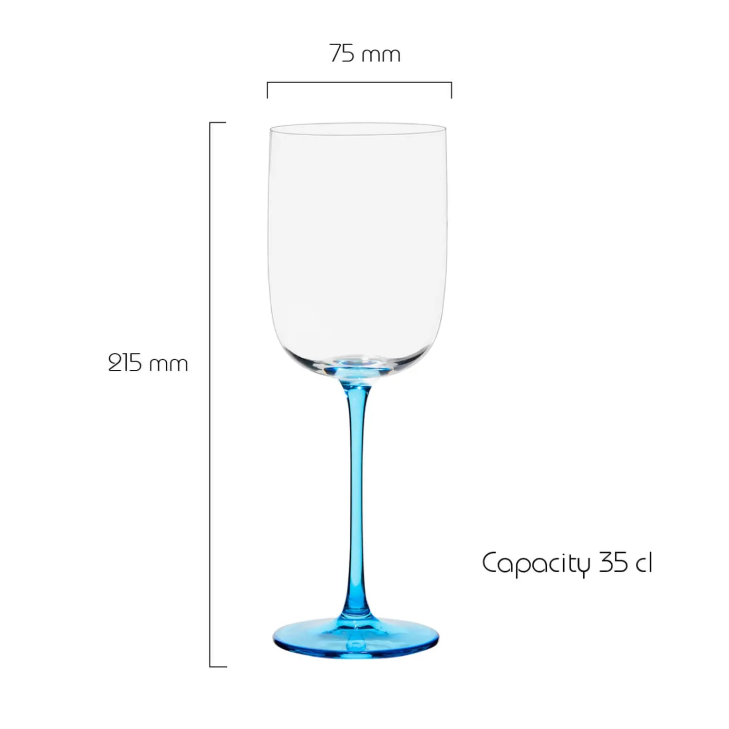 Anton Studio Designs 4-Piece 350ml Wine Glasses - Gala