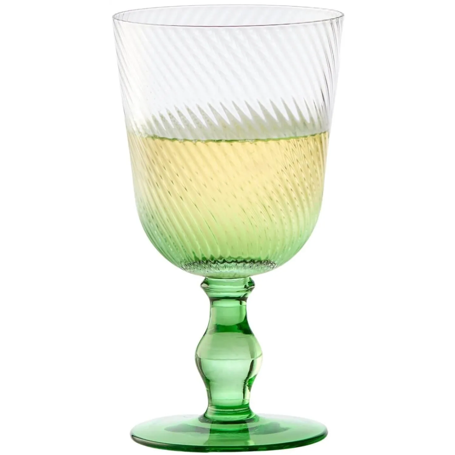 Anton Studio Designs Anton Studios Design Swirl 4 Piece Wine Glass Set