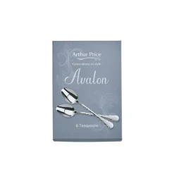 Arthur Price Avalon Stainless Steel Tea Spoons - Set of 6