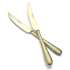 Arthur Price Champagne Avalon Stainless Steel Steak Knives - Set of 6