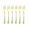 Arthur Price Champagne Avalon Stainless Steel Pastry Forks - Set of 6