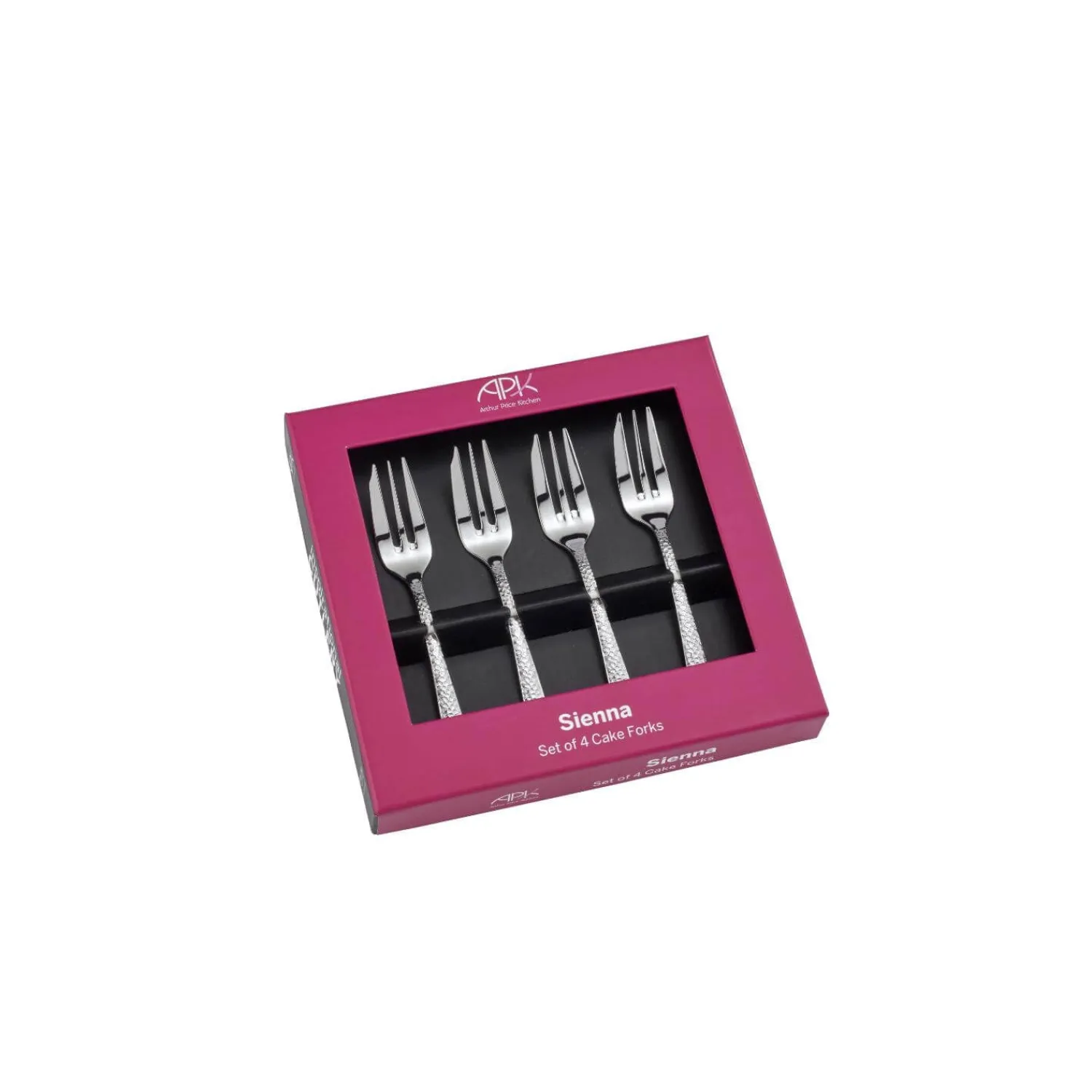 Arthur Price Sienna Stainless Steel Cake Forks - Set of 4
