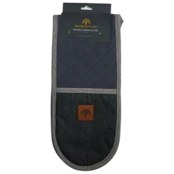 Barbary u0026 Oak Barbary & Oak Denim Double Oven Glove