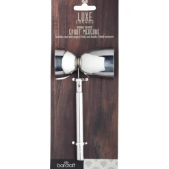 BarCraft Luxe Lounge Stainless Steel Double Jigger