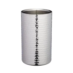 BarCraft Wine Cooler - Hammered Steel