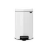 Brabantia NewIcon 12 Litre Pedal Bin - White
