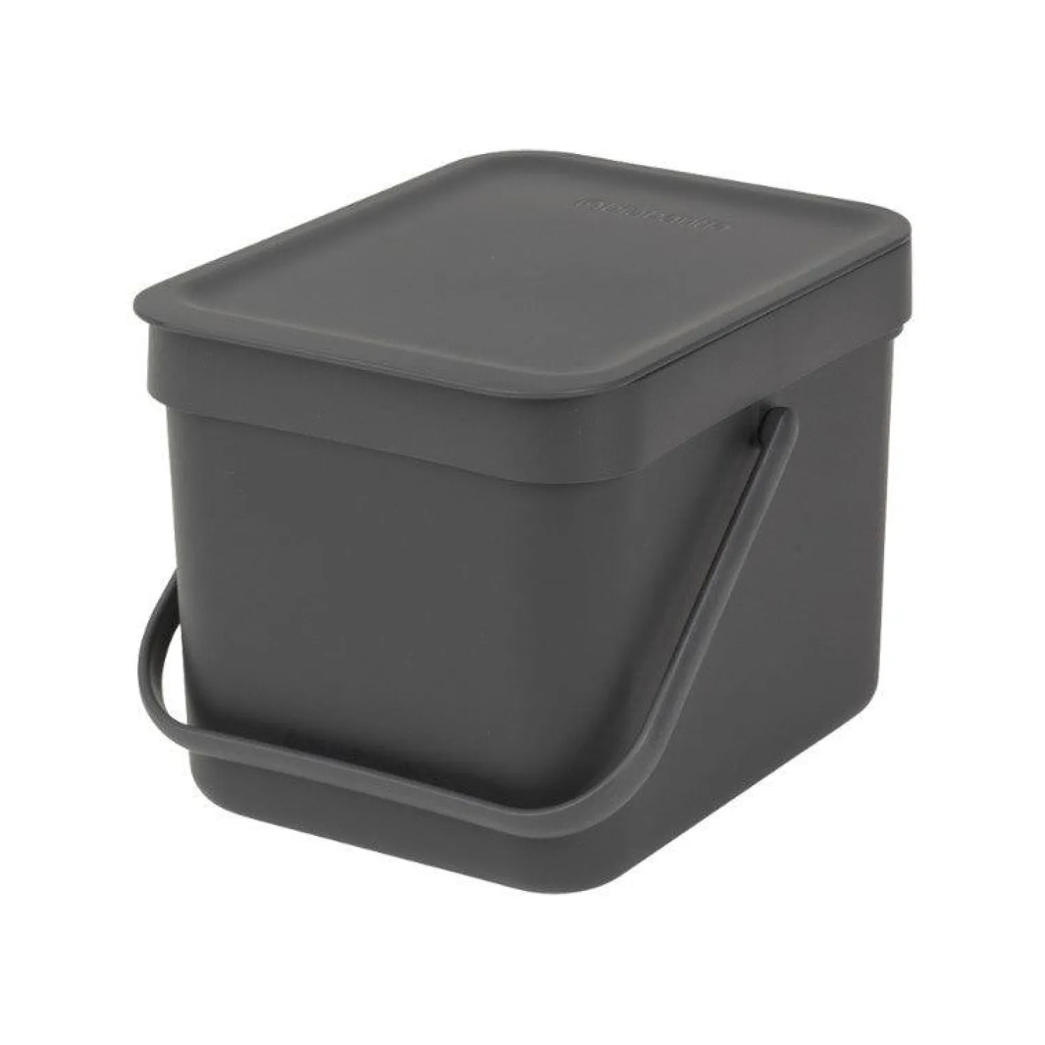 Brabantia Sort & Go 6 Litre Waste Bin - Grey