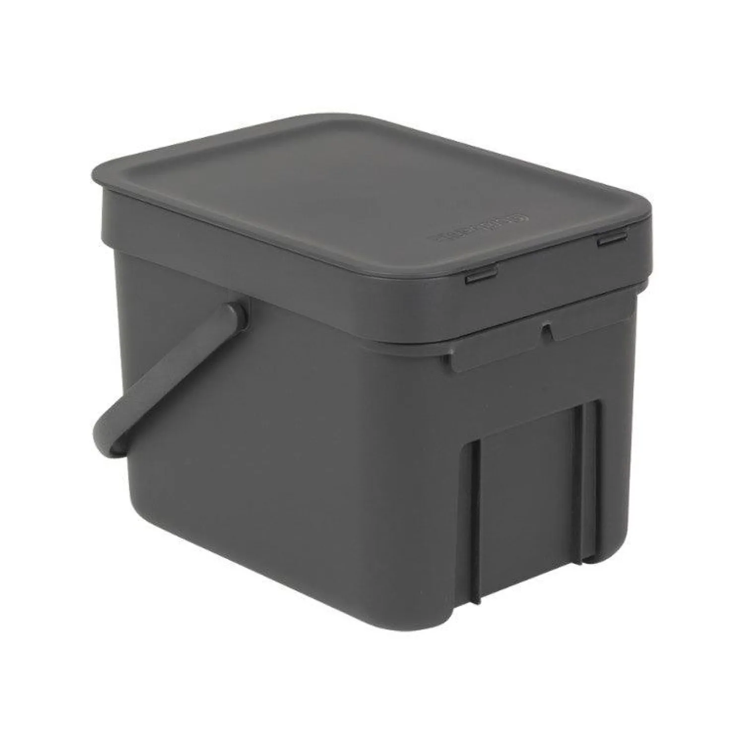 Brabantia Sort & Go 6 Litre Waste Bin - Grey