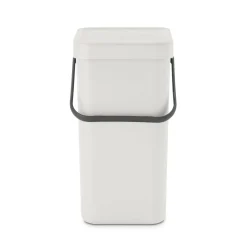 Brabantia Sort & Go 12 Litre Waste Bin - Light Grey