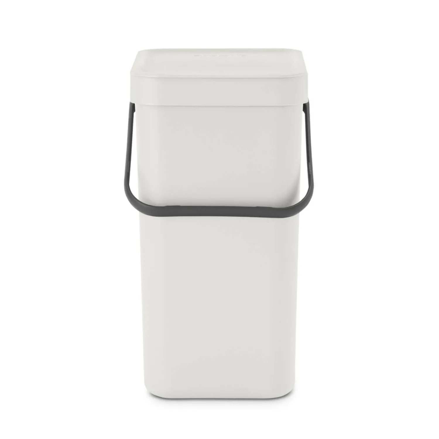 Brabantia Sort & Go 12 Litre Waste Bin - Light Grey