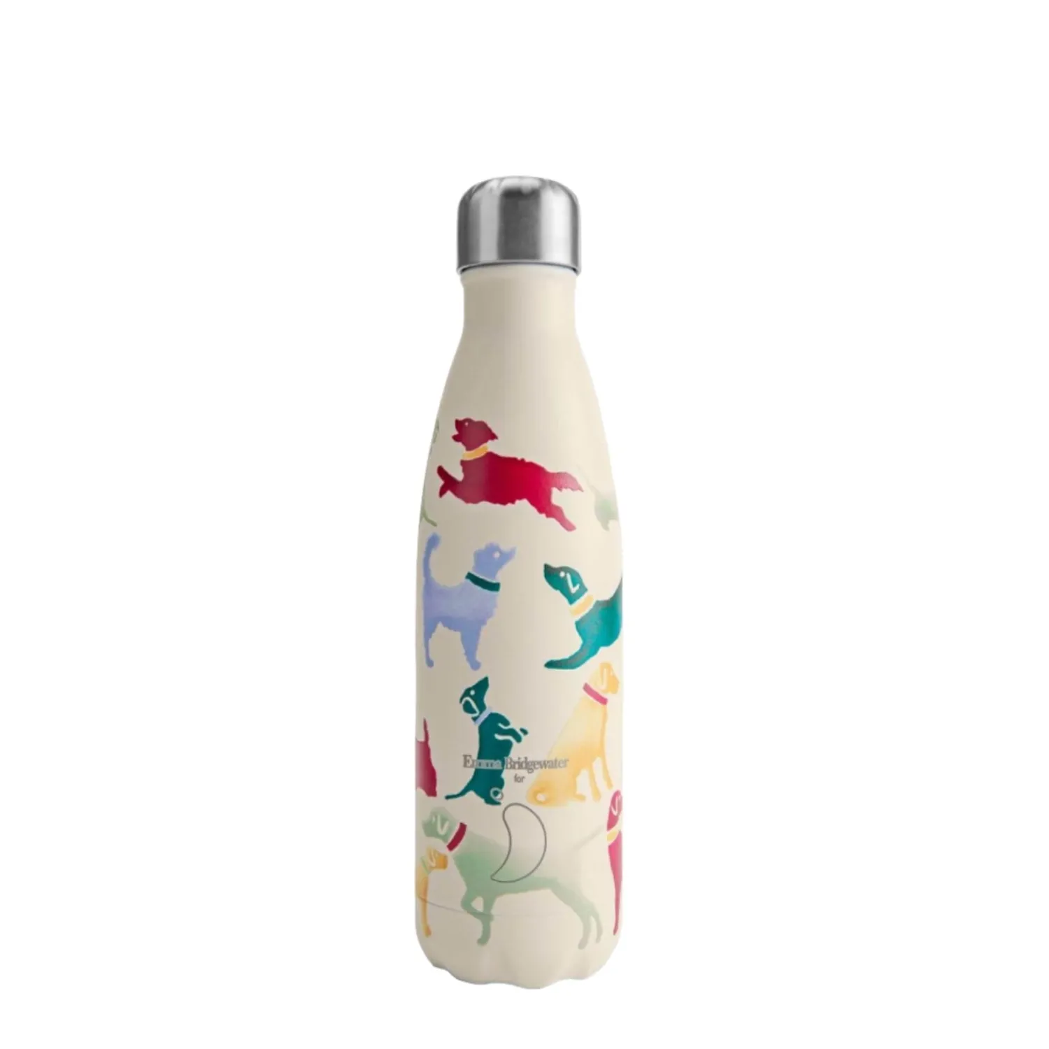 EMMA BRIDGEWATER Chilly's 500ml Reusable Bottle - Polka Dogs