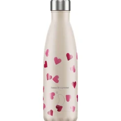 EMMA BRIDGEWATER Chilly's 500ml Reusable Water Bottle - Hearts