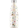 EMMA BRIDGEWATER Chilly's 500ml Reusable Bottle - Polka Dot & Bees