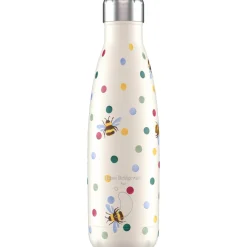 EMMA BRIDGEWATER Chilly's 500ml Reusable Bottle - Polka Dot & Bees