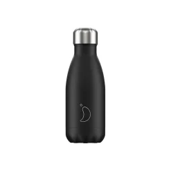 Chilly's Chilly’s 260ml Monochrome Reusable Water Bottle - Black