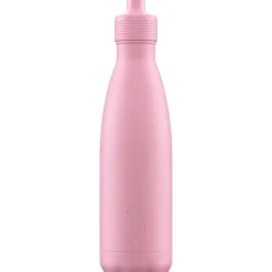 Chilly's Chilly's 500ml Sports Reusable Water Bottle - Pastel Pink