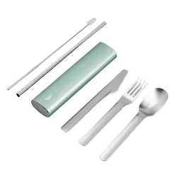 Chilly's Chilly's 4-Piece Stainless Steel Cutlery Set - Lichen Green