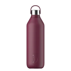 Chilly's Chilly's Series 2 1 Litre Reusable Water Bottle - Plum Red