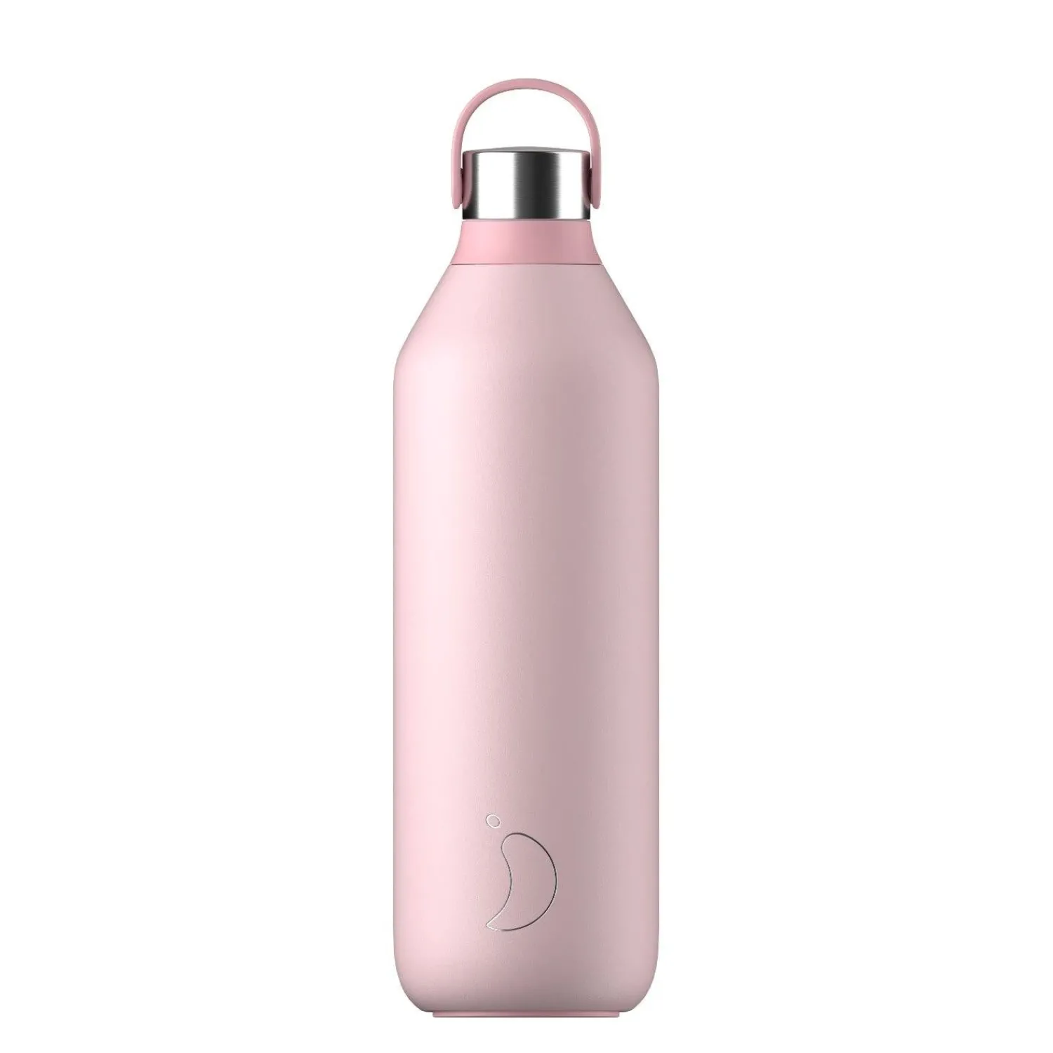 Chilly's Chilly's Series 2 1 Litre Reusable Water Bottle & 50cl Coffee Cup Set - Blush Pink