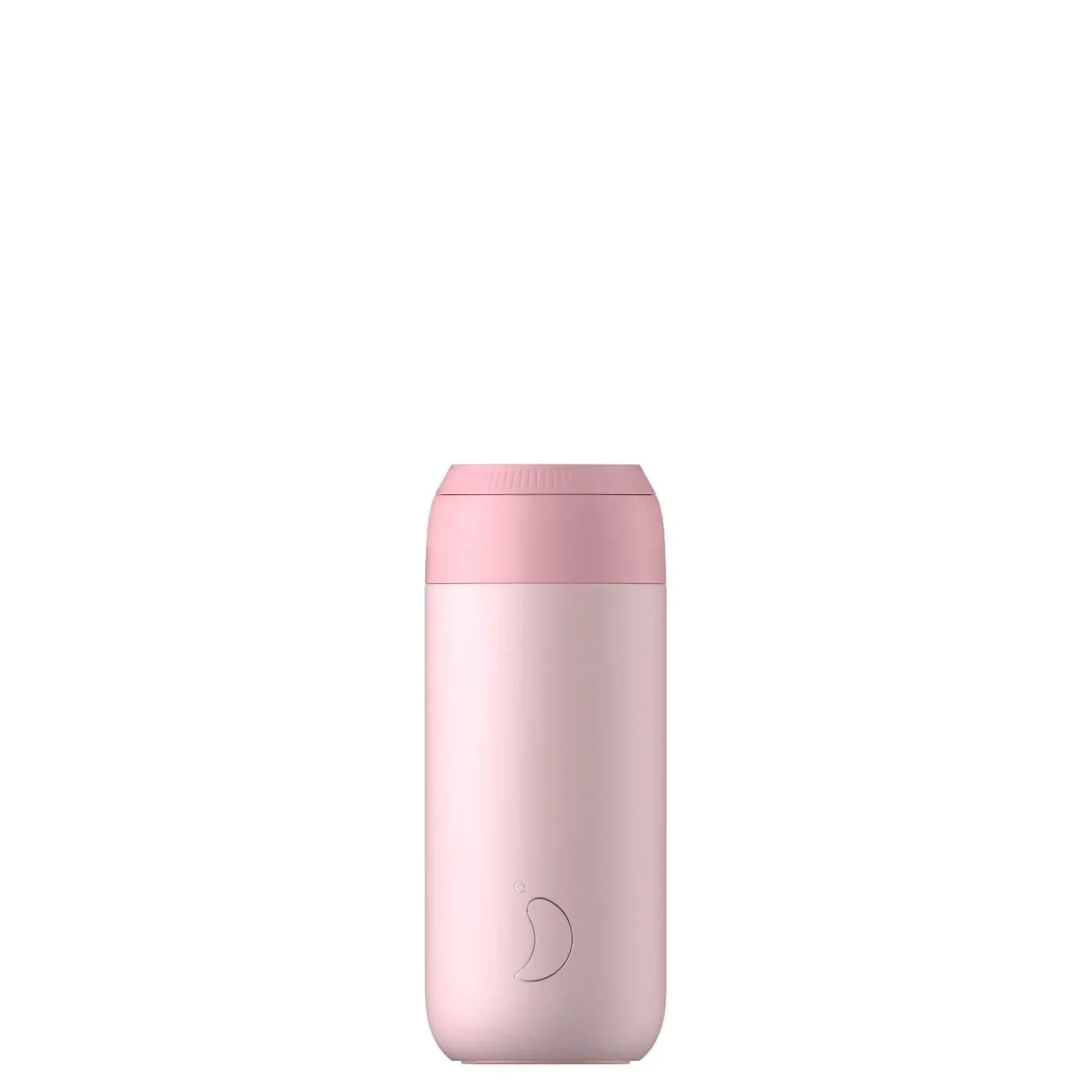 Chilly's Chilly's Series 2 1 Litre Reusable Water Bottle & 50cl Coffee Cup Set - Blush Pink