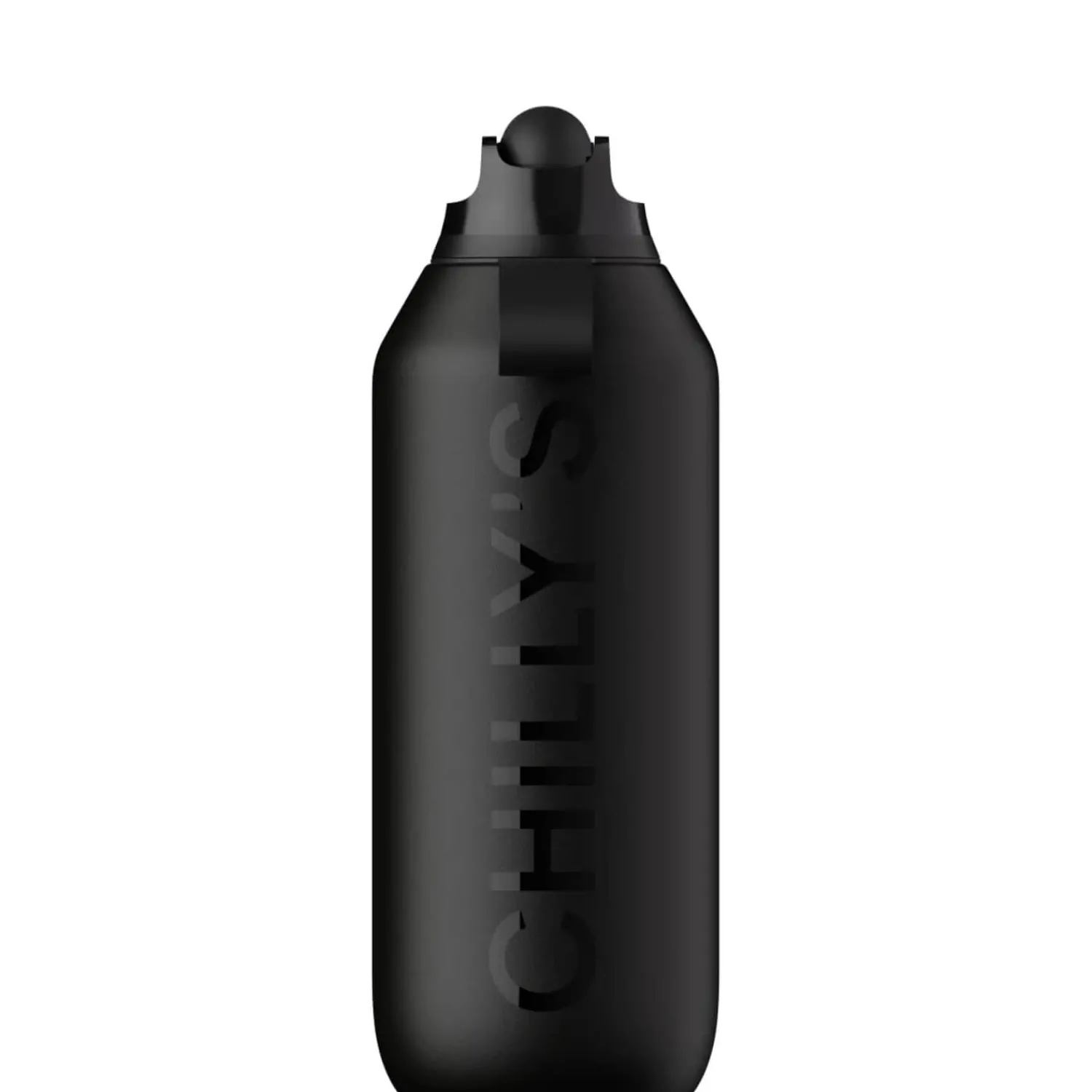Chilly's Chilly's Series 2 500ml Flip Reusable Water Bottle - Abyss Black