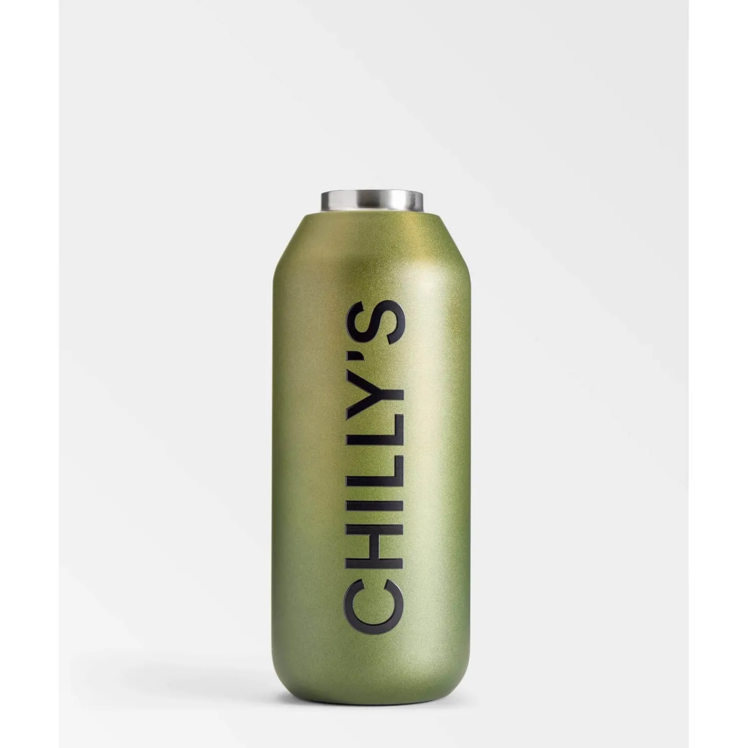 Chilly's Chilly's Series 2 500ml Flip Reusable Water Bottle - Ombre Moss