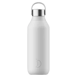 Chilly's Chilly's Series 2 500ml Reusable Water Bottle - Arctic White