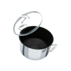 Circulon C Series SteelShield Non Stick 4 Piece Cookware Set - Polished Stainless Steel
