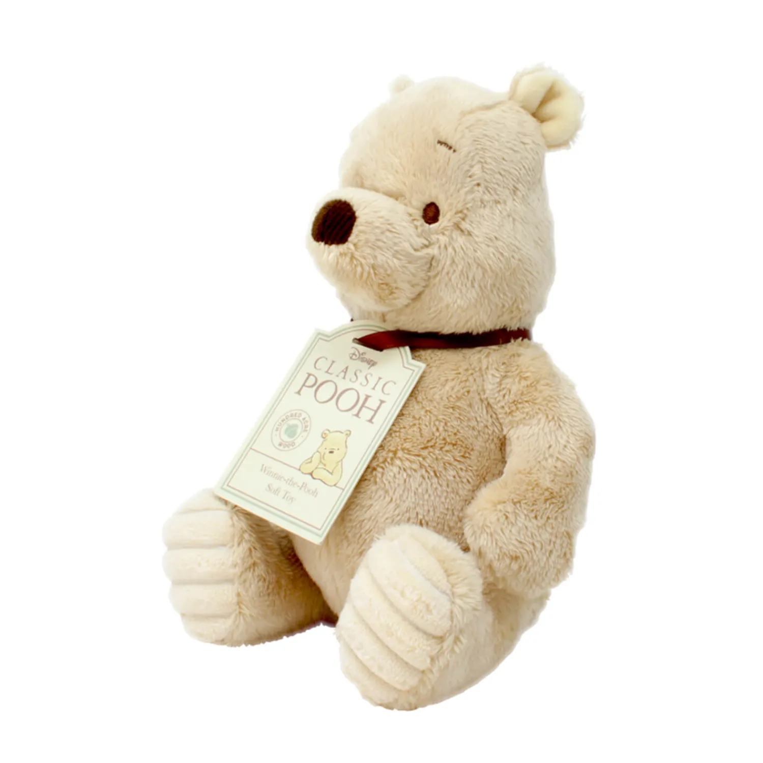 Winnie the Pooh Classic Pooh Hundred Acre Wood Soft Toy -