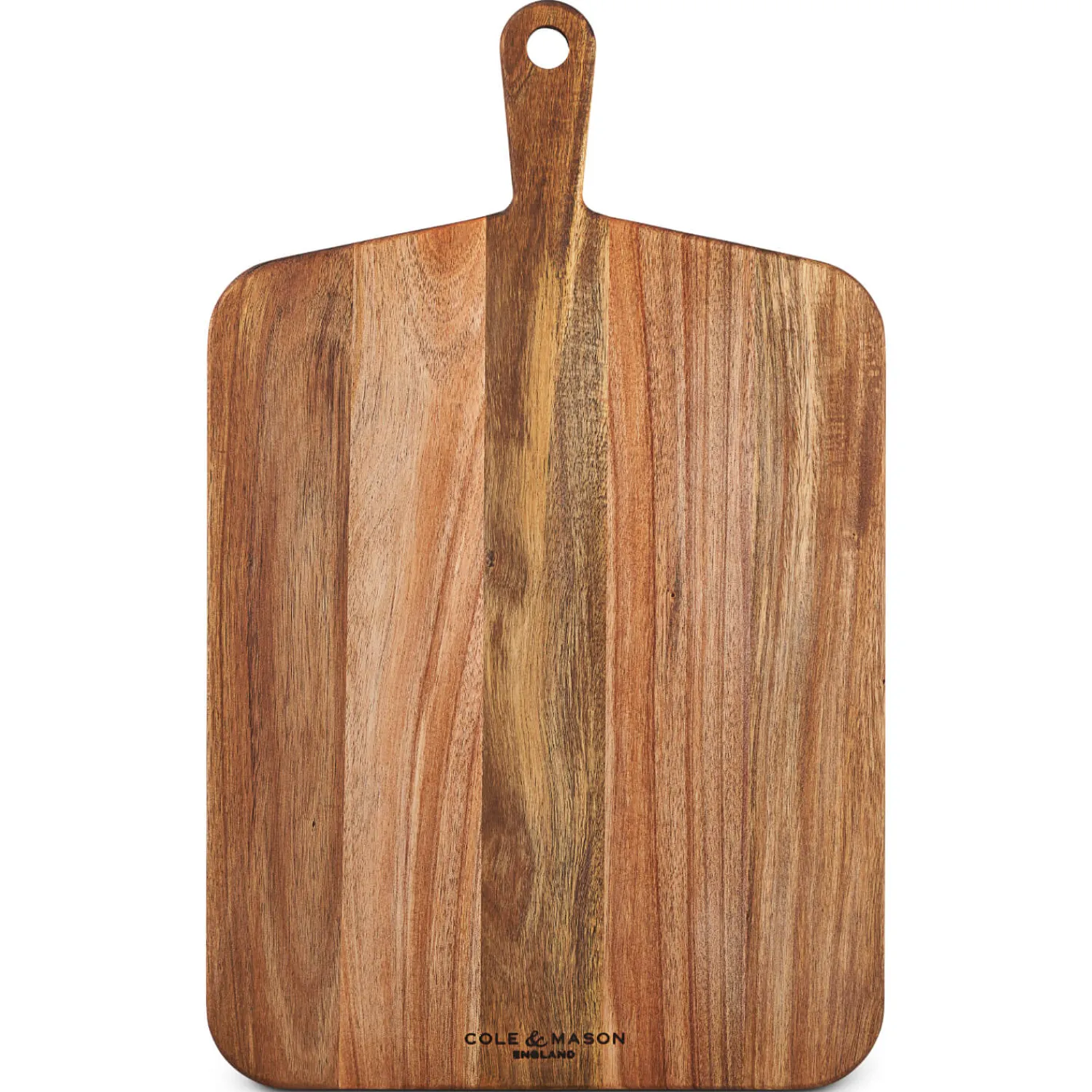 Cole u0026 Mason Cole & Mason Barkway Acacia Wood Cutting Board with Handle - Large
