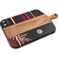 Cole u0026 Mason Cole & Mason Barkway Acacia Wood Cutting Board with Handle - Large