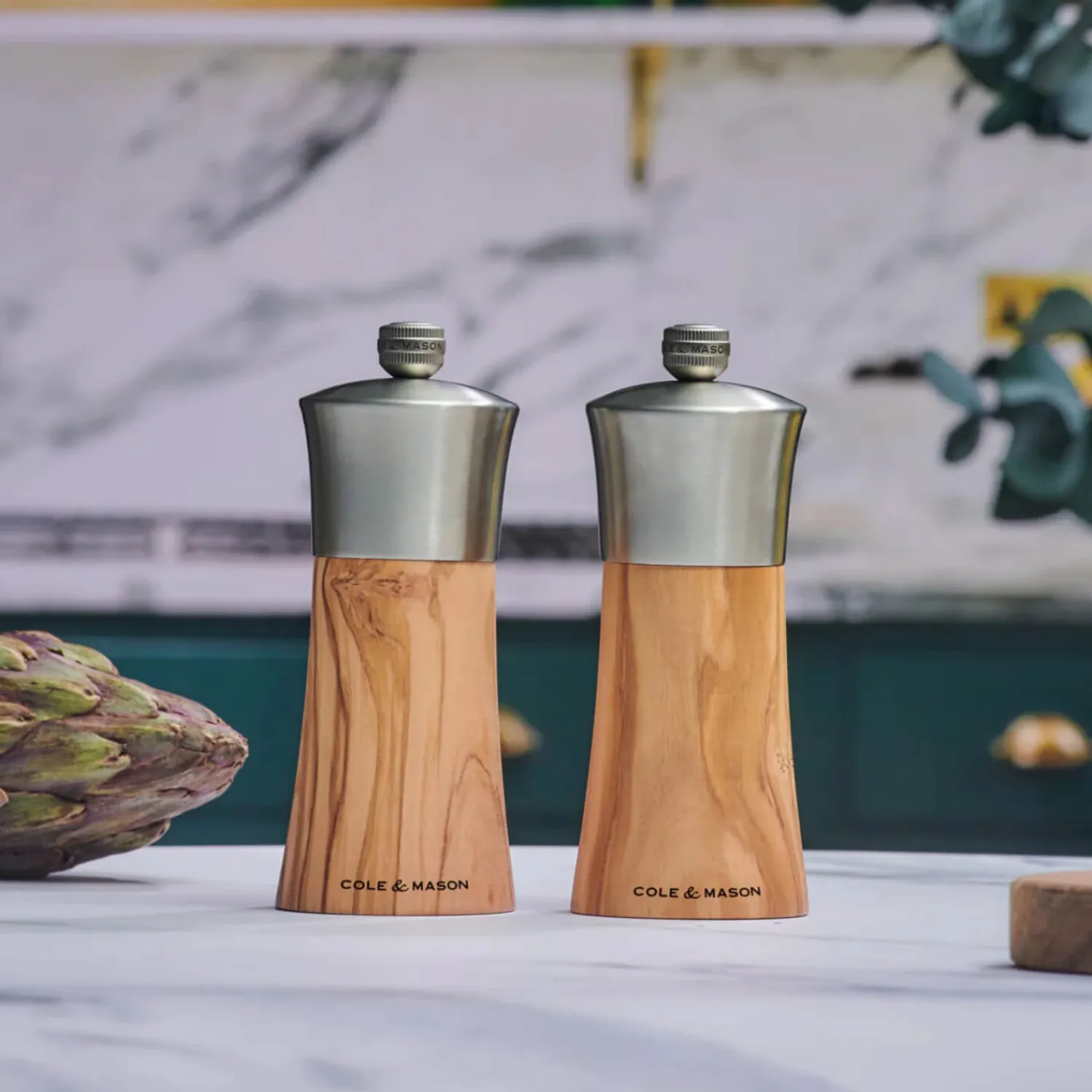 Cole u0026 Mason Cole & Mason Bromley 15cm Olive Wood Pepper Mill