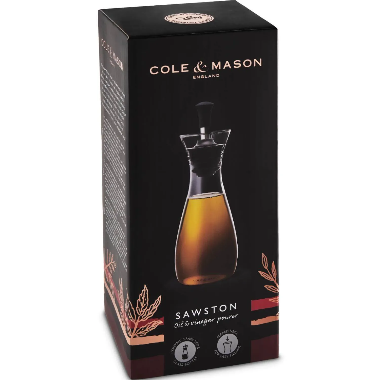 Cole u0026 Mason Cole & Mason Classic Oil & Vinegar 300ml Pourer Bottle