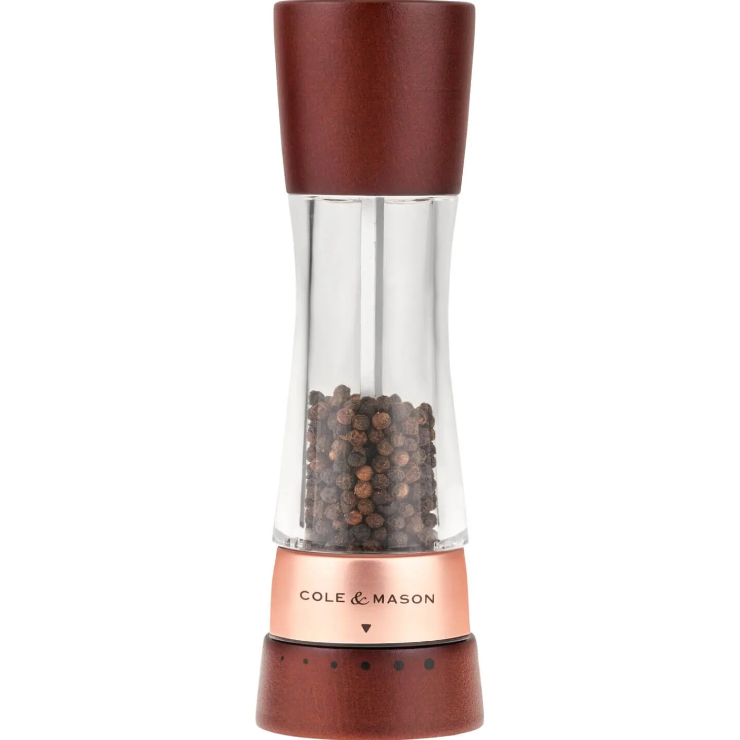 Cole u0026 Mason Cole & Mason Gourmet Precision+ 19cm Derwent Pepper Mill - Chestnut