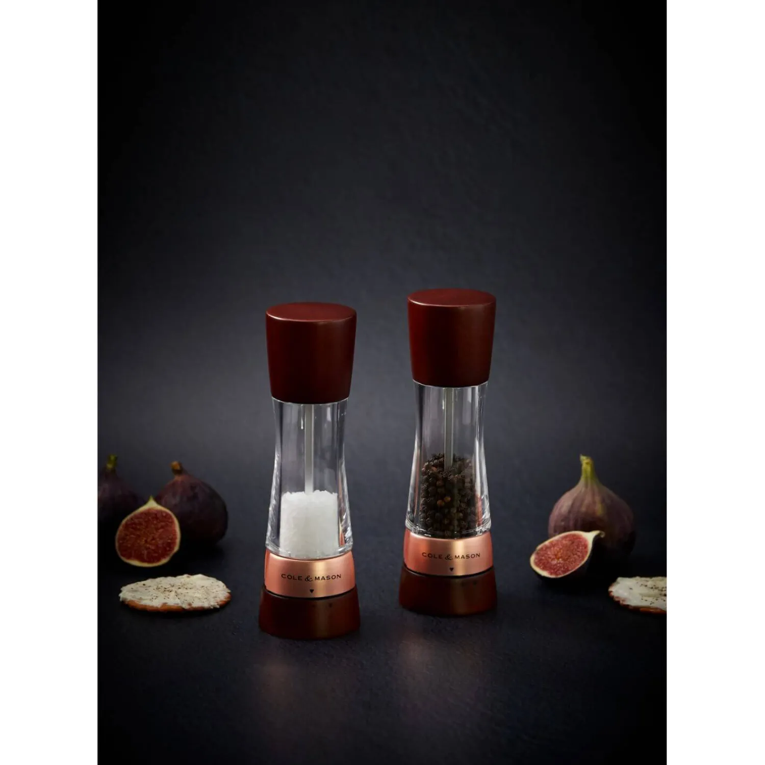 Cole u0026 Mason Cole & Mason Gourmet Precision+ 19cm Derwent Salt Mill - Chestnut