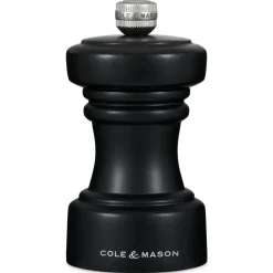 Cole u0026 Mason Cole & Mason Hoxton 10.4cm Beech Wood Pepper Mill - Black