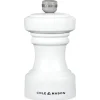 Cole u0026 Mason Cole & Mason Hoxton 10.4cm Beech Wood Salt Mill - White