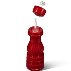 Cole u0026 Mason Cole & Mason London 18cm Beech Wood Salt Mill - Gloss Red
