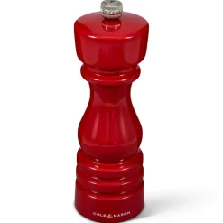 Cole u0026 Mason Cole & Mason London 18cm Beech Wood Pepper Mill - Gloss Red