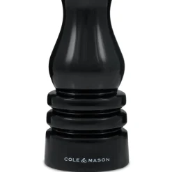 Cole u0026 Mason Cole & Mason London 18cm Beech Wood Salt Mill - Gloss Black