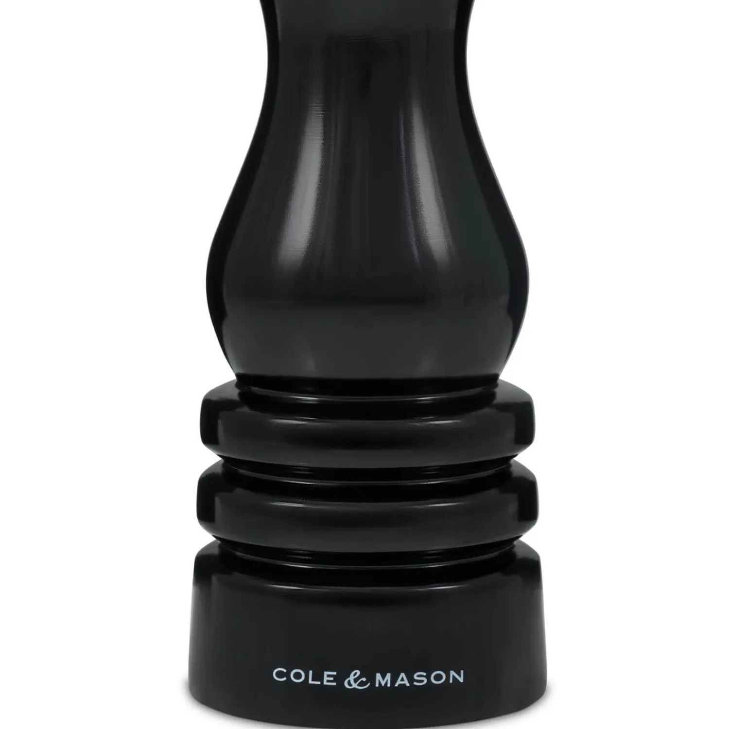 Cole u0026 Mason Cole & Mason London 18cm Beech Wood Salt Mill - Gloss Black